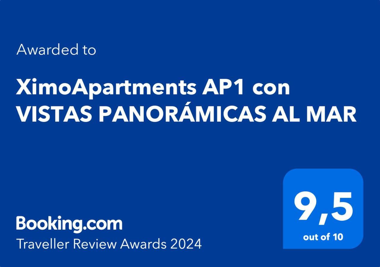 Appartamento AP-1 Frente al MAR con VISTAS PANORÁMICAS Oliva Esterno foto